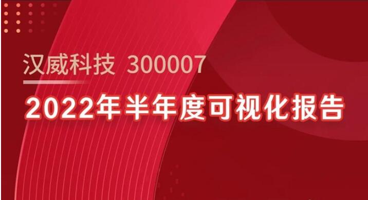 一圖讀懂漢威科技2022年半年報(bào)